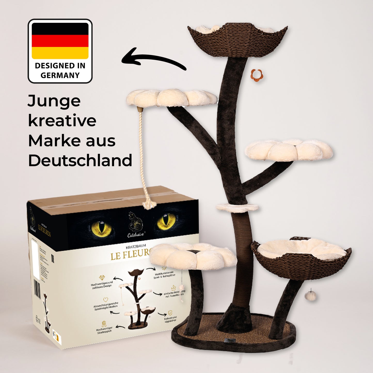 gebrandeter Produktkarton von Catclusive®