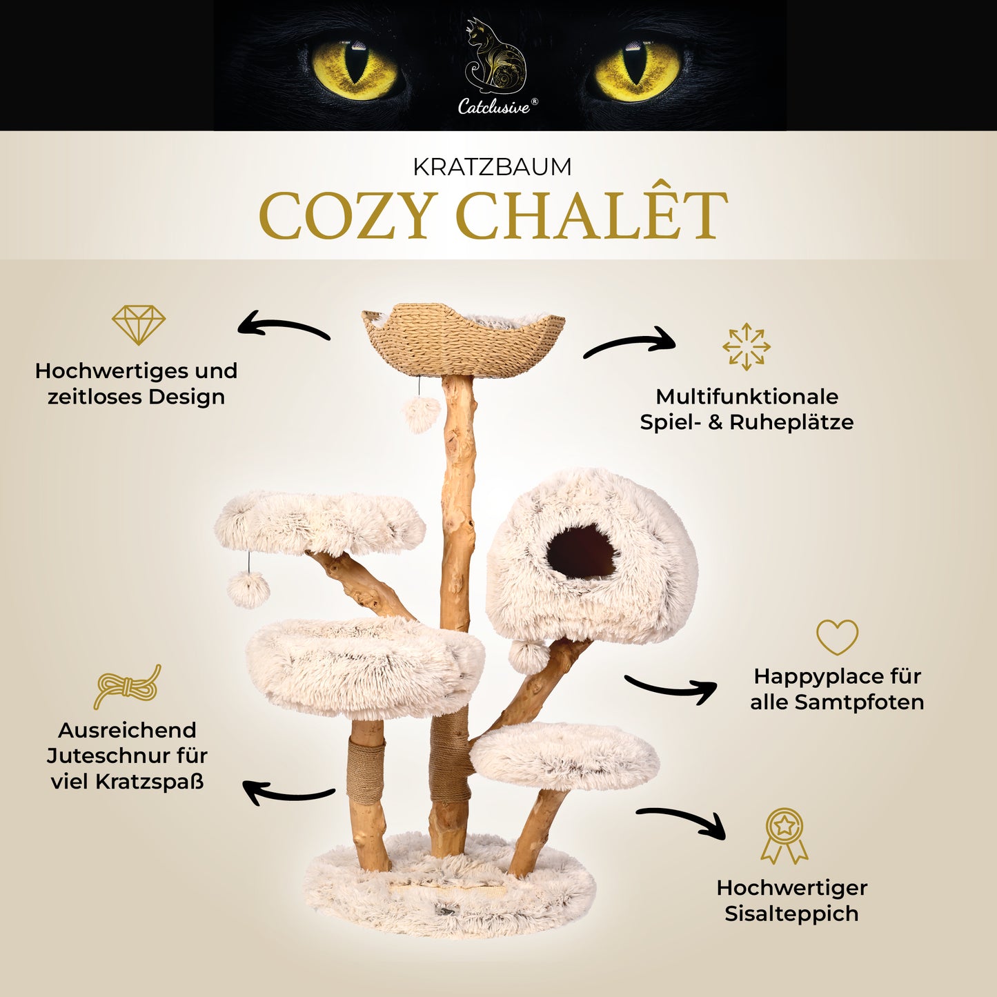 Kratzen Baum Erklärung Spezifikationen