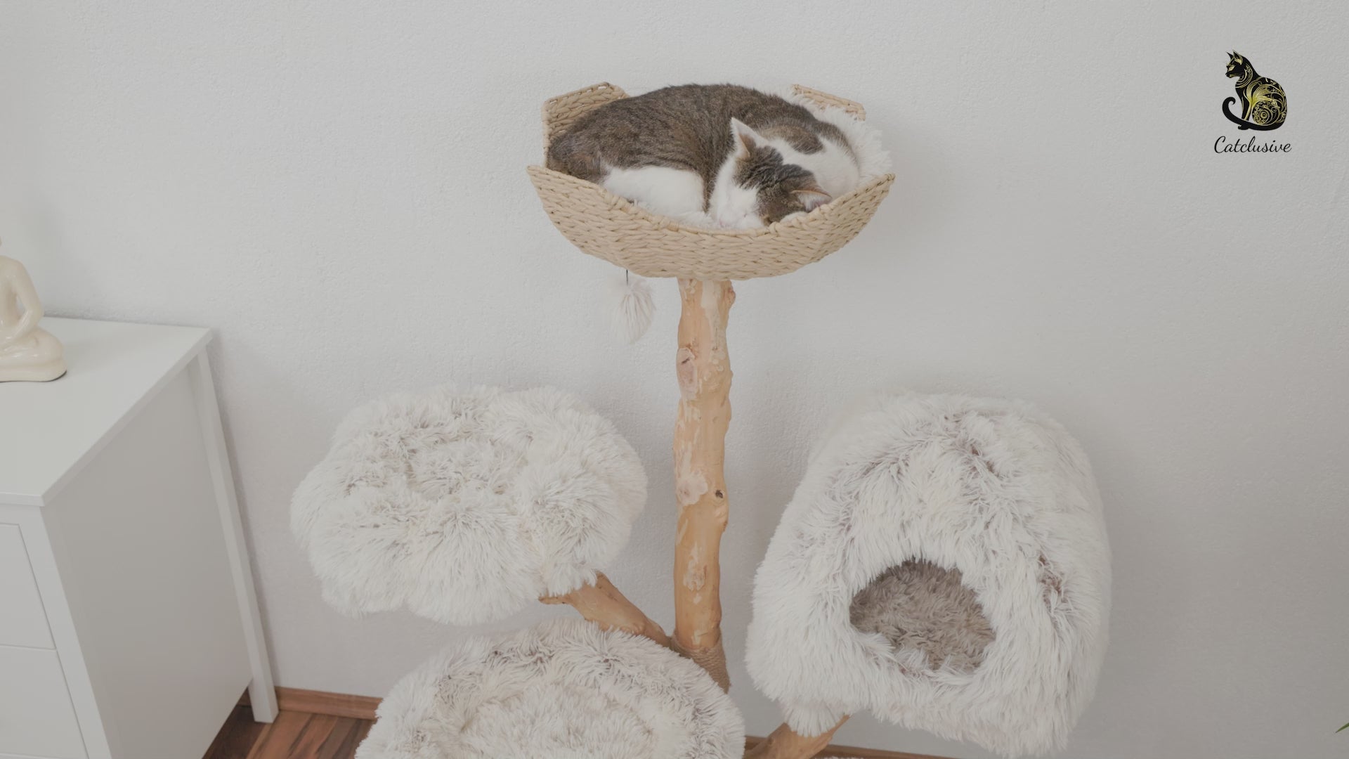 Produktvideo vom Kratzbaum Cozy Chalêt